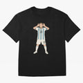 Leo Messi World Cup Celebration Classic T-Shirt Bring a Vintage Feel to Global Football Passion for FIFA World Cup 2026, Highlighting Haaland, Spain, Game Day Rituals, Football Legends, Country Pride and the Road to the Final; Created for Match Day