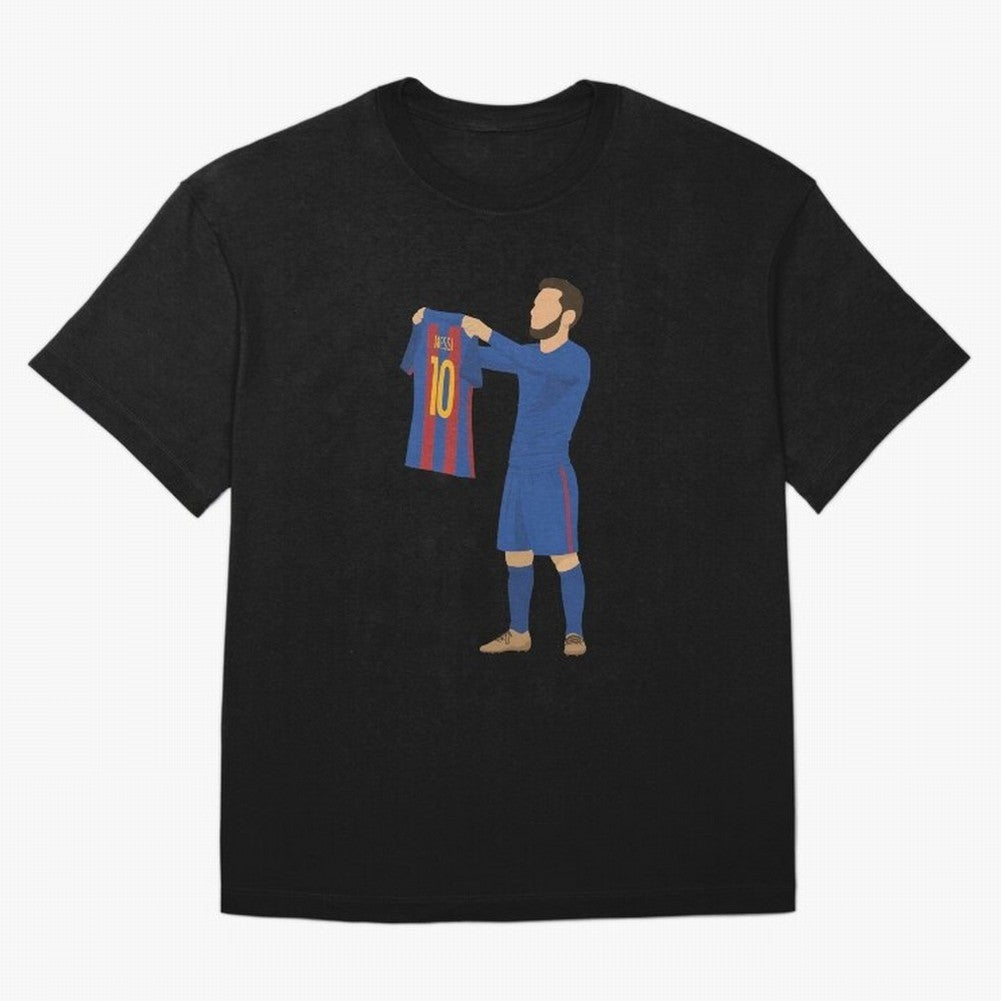 Leo Messi Celebration Sticker Classic T-Shirt Discover the FIFA World Cup 2026 Group Stage Journey through Mbappe and Neymar Highlights, Netherlands Pride, Football Passion, Legendary Performances, Festival Vibes and Supporter Community; Great for