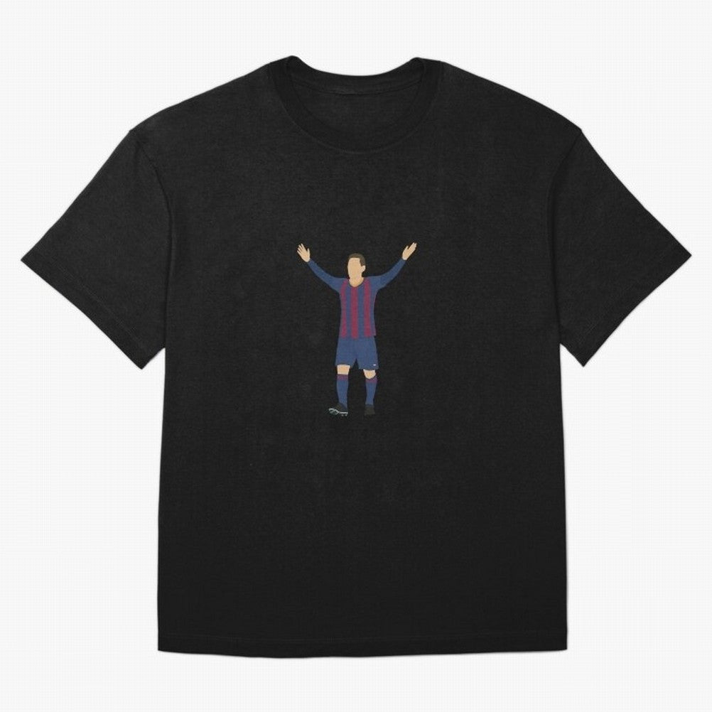 Leo Messi Celebration Sticker Classic T-Shirt Relive Legendary Nights from Match Day Hype around FIFA World Cup 2026 USA Canada Mexico, Cristiano Ronaldo, Portugal, Spain and Germany, Worldwide Fan Energy, Dramatic Goals, Stadium Lights and