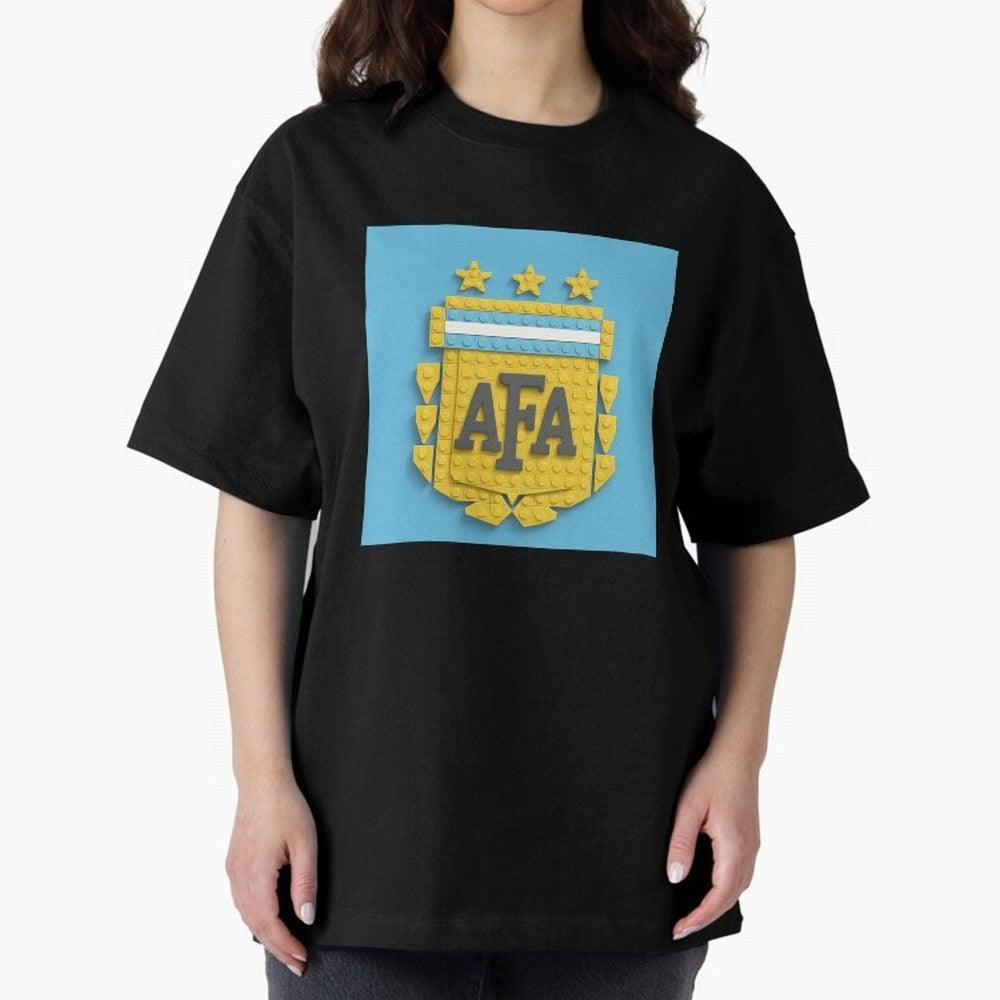 Argentina Blocks Classic T-Shirt Turn Up for FIFA World Cup 2026 USA Canada Mexico Capturing Messi, Neymar and Mbappe, Argentina Energy, Champion Mindset, Group Stage Buzz, Knockout Tension and Passionate Fan Culture; Ideal for Football Dads,