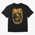Lionel Messi Ballon d'Or Portrait ¨C Football Legend in Tuxedo Holding Trophy Classic T-Shirt Carry National Pride through FIFA World Cup 2026 Group Stage Spirit, with Netherlands, Messi, Neymar and Mbappe, Match Day Excitement, Supporter Culture,
