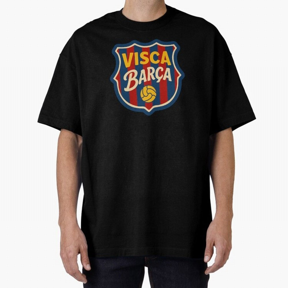 FC Barcelona Visca Barca Badge Classic T-Shirt Celebrate Football Heritage in the FIFA World Cup 2026 Journey through Messi, CR7 and Mbappe Highlights, Portugal, Spain and Germany Pride, Global Supporter Spirit, Legendary Goals, National Colors and