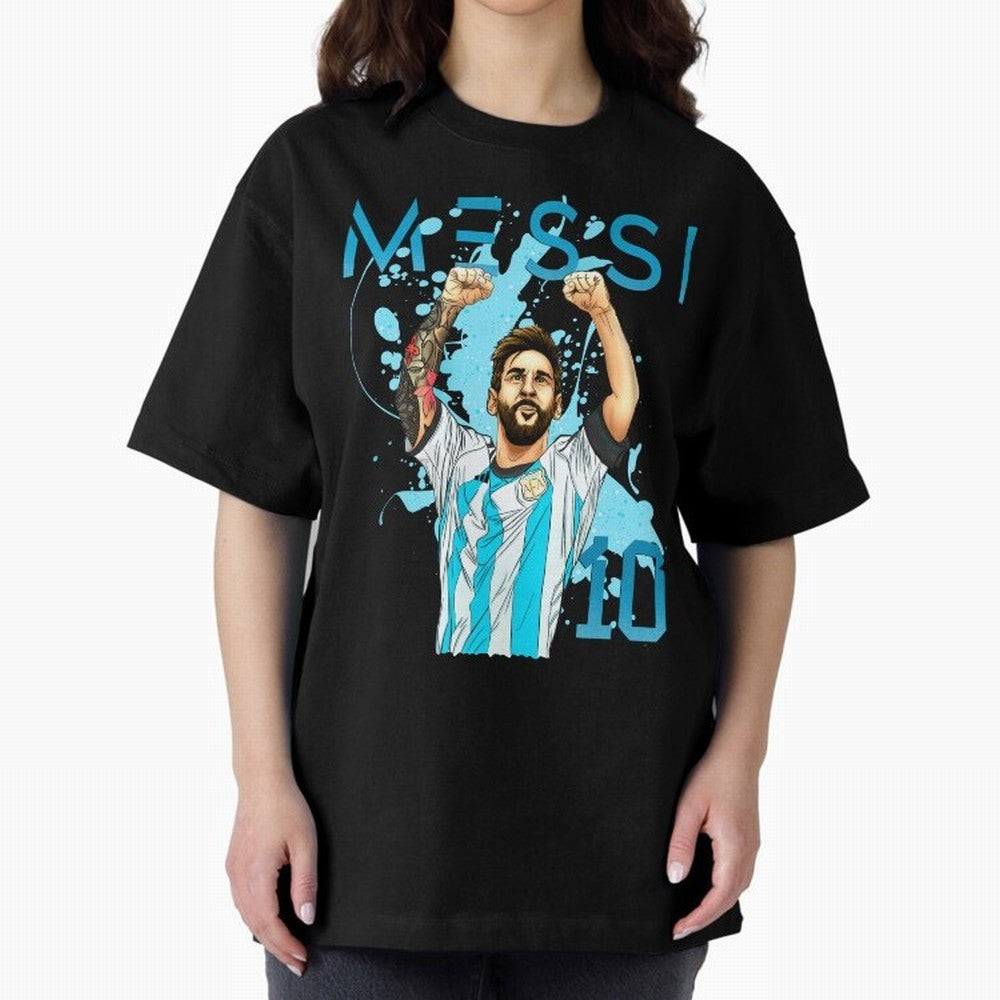 Lionel Messi GOAT Argentina Classic T-Shirt Remember Iconic Moments from Match Day Hype around FIFA World Cup 2026 USA Canada Mexico, Messi, CR7 and Mbappe, Spain, Championship Spirit, Famous Goals, Roaring Crowds and International Football Unity;