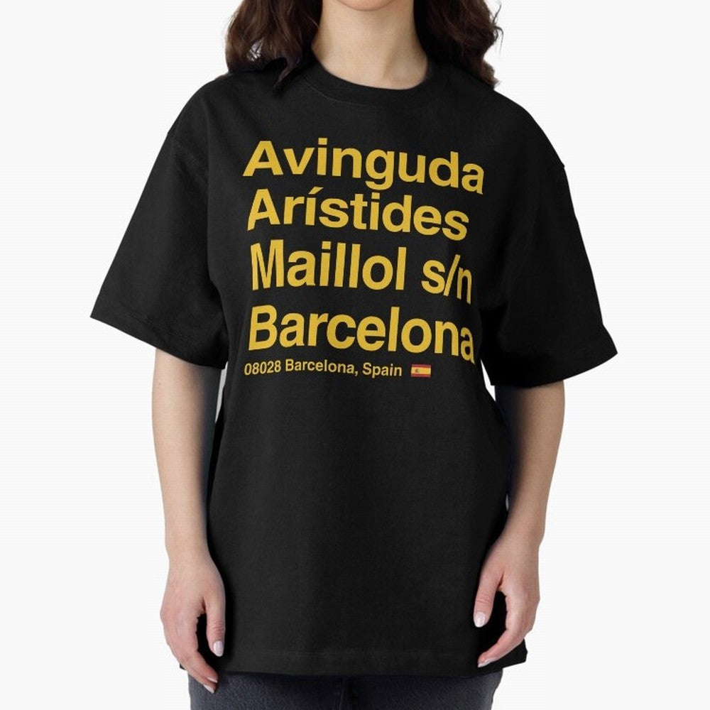 FC Barcelona Futbol Soccer Stadium Street Address Classic T-Shirt Celebrate Global Passion for FIFA World Cup 2026 Spirit, with Netherlands, Haaland and Mbappe, Goal Celebration Energy, Supporter Heritage, Football Icons and Worldwide Tournament