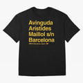 FC Barcelona Futbol Soccer Stadium Street Address Classic T-Shirt Celebrate Global Passion for FIFA World Cup 2026 Spirit, with Netherlands, Haaland and Mbappe, Goal Celebration Energy, Supporter Heritage, Football Icons and Worldwide Tournament