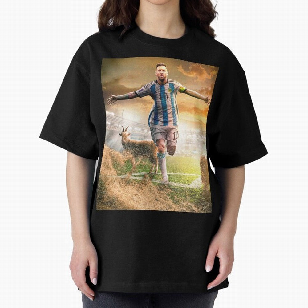 Messi: The Undisputed GOAT Classic T-Shirt Build the FIFA World Cup 2026 Group Stage Journey through Haaland and Mbappe Highlights, England and Germany Pride, Football Passion, Legendary Performances, Festival Vibes and Supporter Community; Built