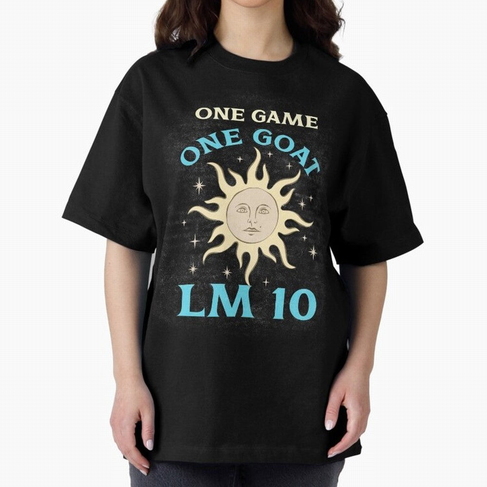 LM 10 The Goat T-Shirt Classic T-Shirt Bring Retro Soccer Energy to FIFA World Cup 2026 Group Stage Spirit, Capturing England, Neymar, Classic Soccer Heritage, Championship Pressure, Fan Loyalty and International Pride; Great for Watch Parties,