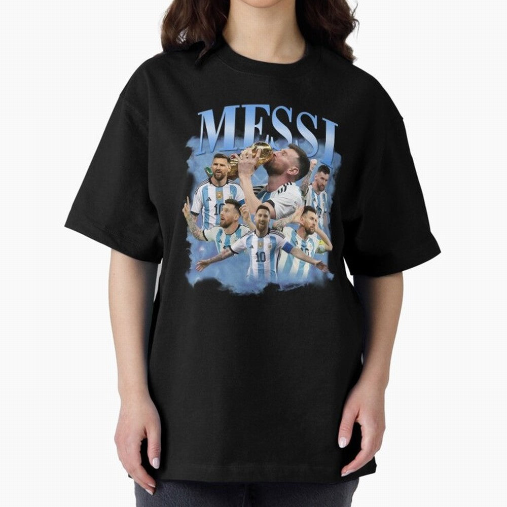 Lionel Messi Footballer Classic T-Shirt Back the Journey through the FIFA World Cup 2026 Journey through Cristiano Ronaldo Highlights, Argentina, France and Brazil Pride, Fan Favorite Moments, National Team Passion, Big Match Drama and Soccer