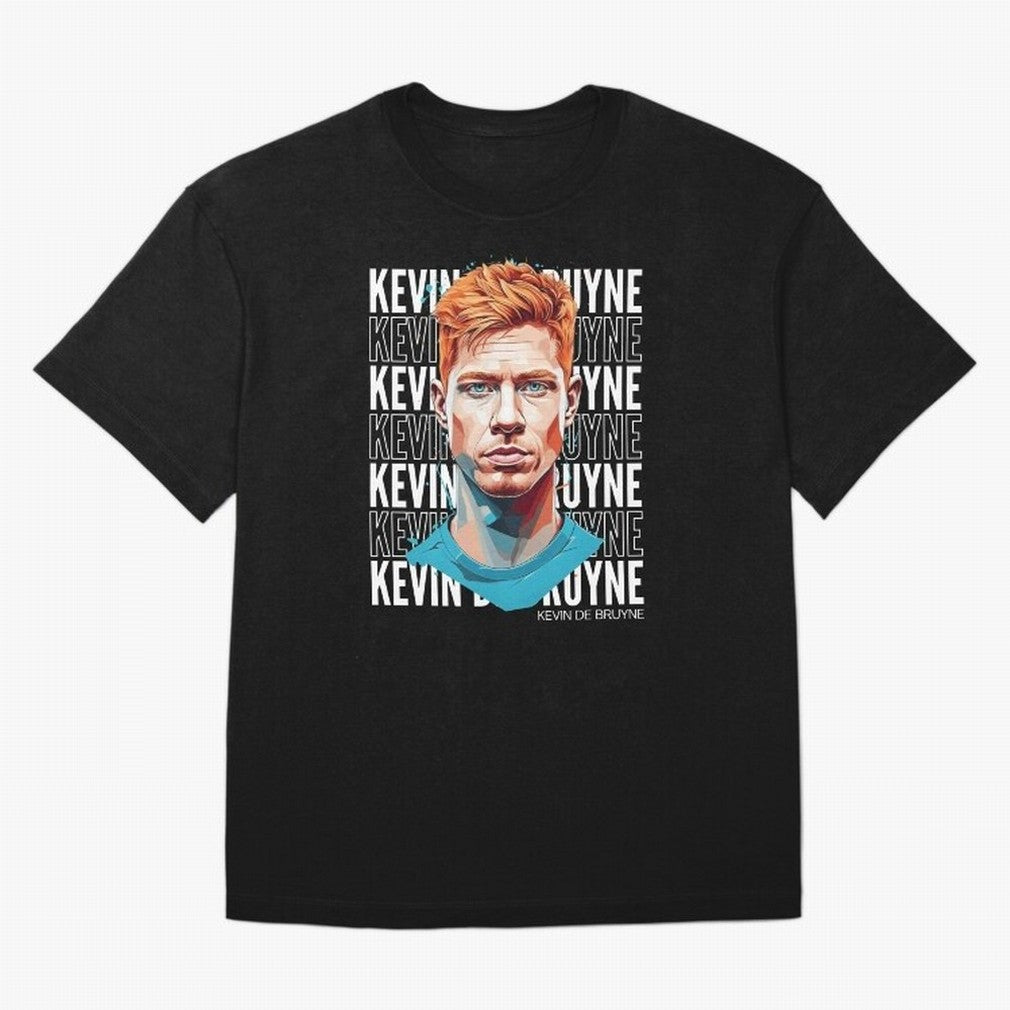 Kevin De Bruyne Illustration Essential T-Shirt Show Your Love for Match Day Hype around FIFA World Cup 2026, CR7 and Messi, England, Championship Spirit, Famous Goals, Roaring Crowds and International Football Unity; Built for Supporters Chasing