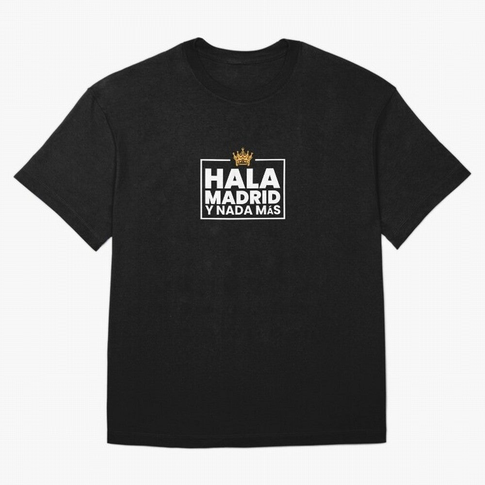 Hala Madrid Essential T-Shirt Bring World Football Passion into Global Football Passion for FIFA World Cup 2026 Group Stage, Inspired by Mbappe, France and Portugal, Supporter Pride, Iconic Celebrations, Legendary Names and Global Match Day Energy;