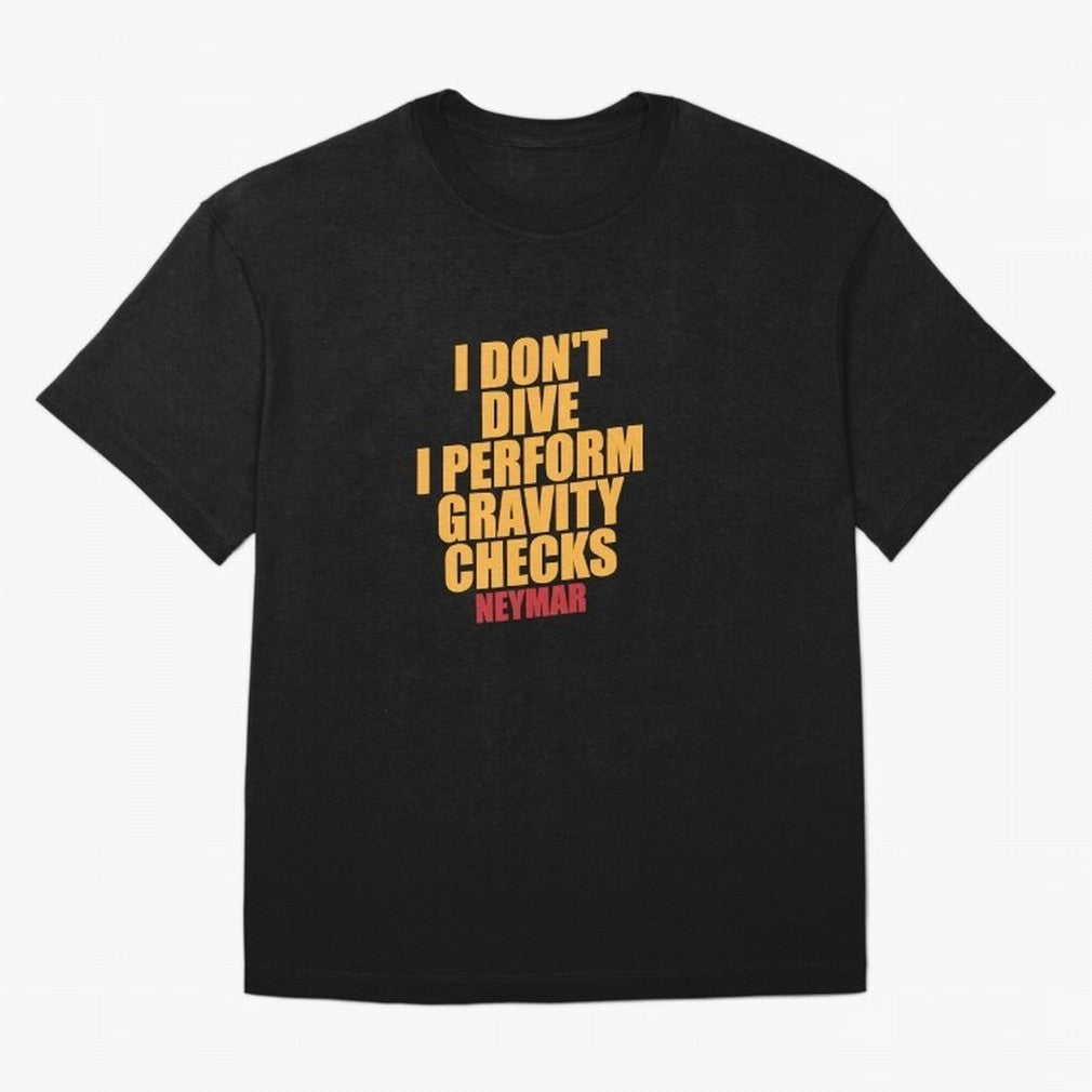 Neymar And Gravity Checks - Bold Statement Essential T-Shirt Back Your Heroes with FIFA World Cup 2026 Built around Messi, Argentina Energy, Football Festival Excitement, Trophy Ambitions, Country Rivalries and Star Player Buzz; Great for