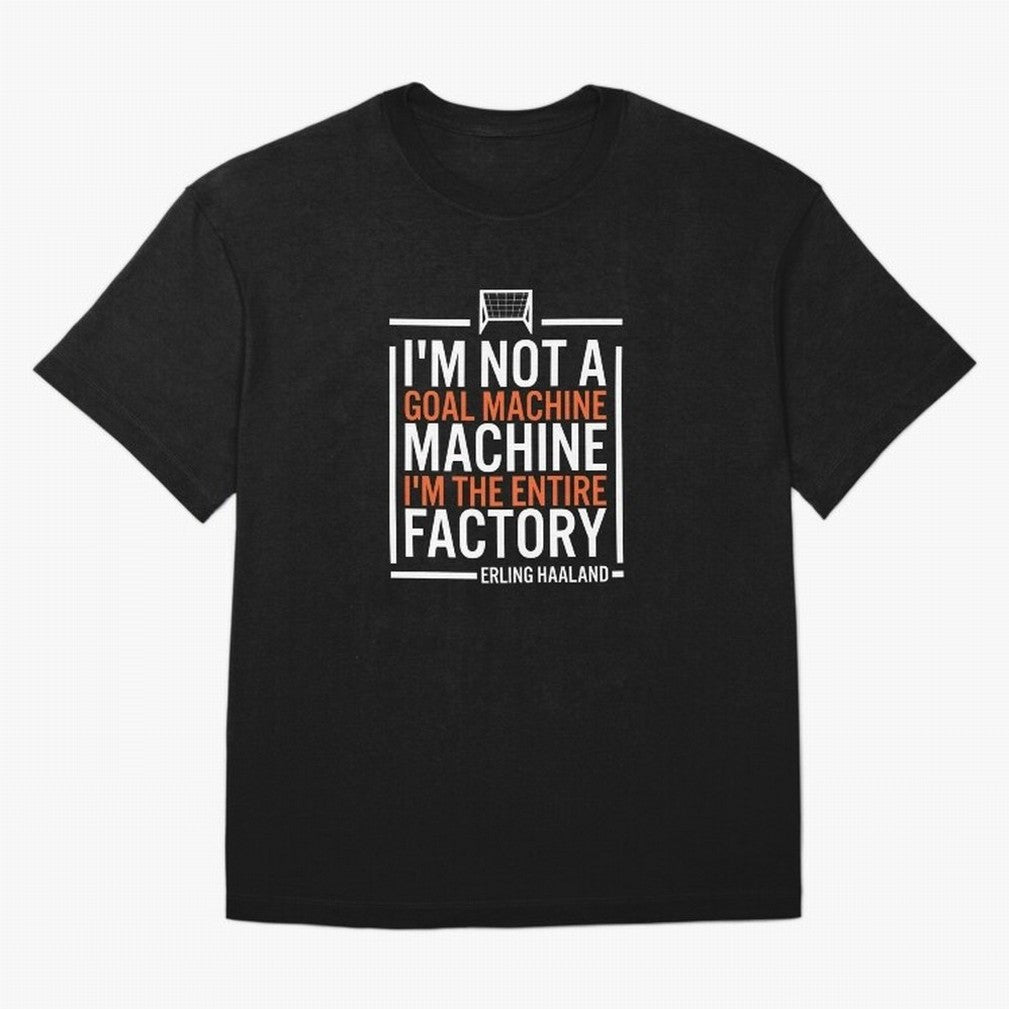 Erling Haaland Goal Machine Essential T-Shirt Bring Retro Soccer Energy to Global Football Passion for FIFA World Cup 2026 USA Canada Mexico, Centered on CR7, Brazil, Championship Spirit, Famous Goals, Roaring Crowds and International Football