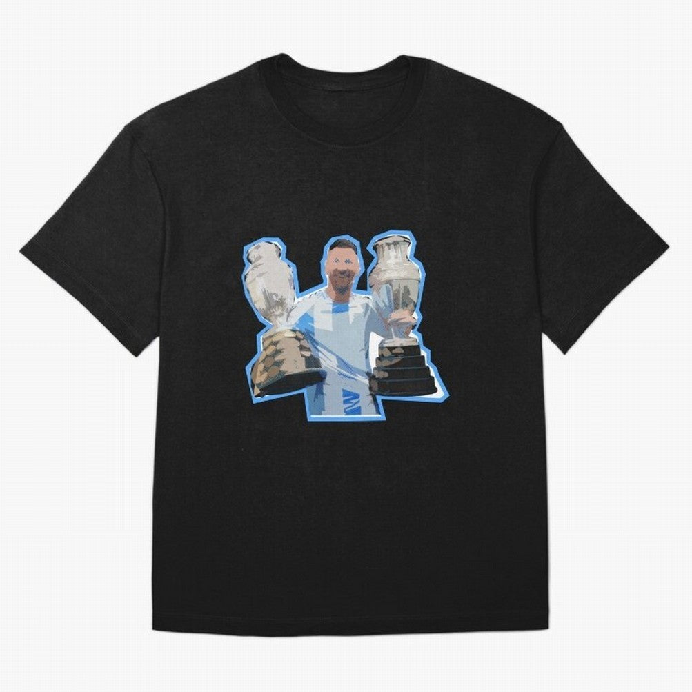 Leo Messi Double Copa Classic T-Shirt Honor FIFA World Cup 2026 USA Canada Mexico Celebrating Messi, CR7 and Mbappe, Netherlands Energy, Stadium Memories, Football Loyalty, International Chants and Championship Tradition; Created for Match Day