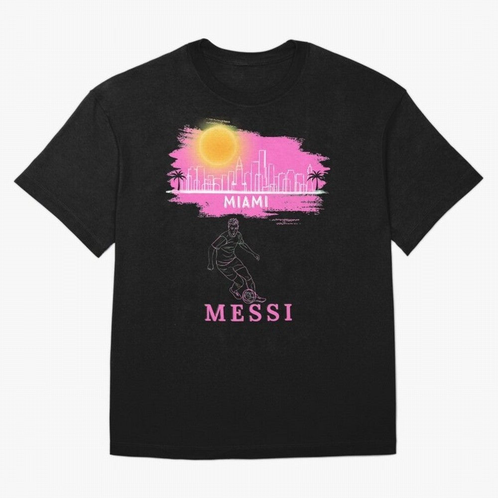 Unisex Miami Messi T-shirt Inter Soccer Fan tshirt Lionel graphic tee Football goat shirt gifts Futbol fans gift world cup winner jersey Essential T-Shirt Support Iconic Players in FIFA World Cup 2026 Group Stage for Fans of Cristiano Ronaldo,