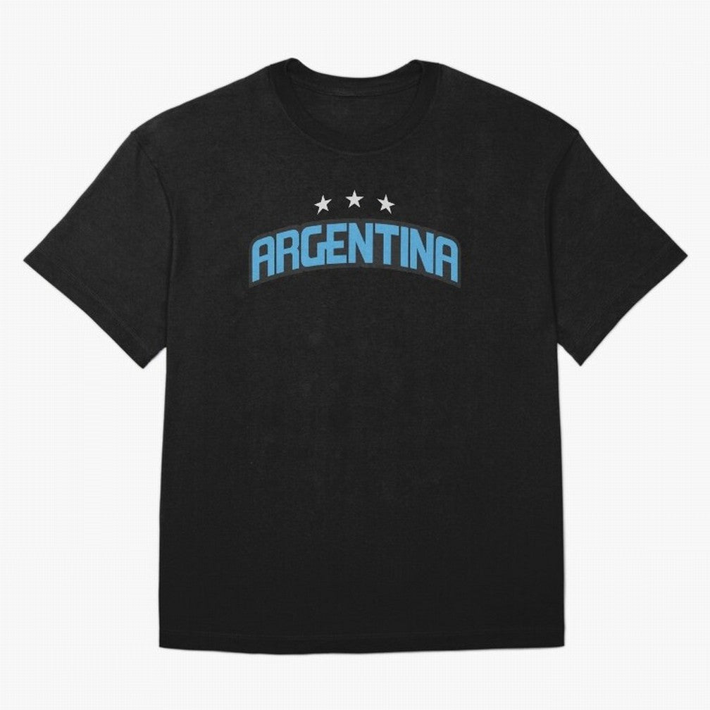 Argentina 3 Stars Classic T-Shirt Turn Up for Match Day Hype around FIFA World Cup 2026 USA Canada Mexico, CR7, England, France and Netherlands, Game Day Rituals, Football Legends, Country Pride and the Road to the Final; Made for Die Hard