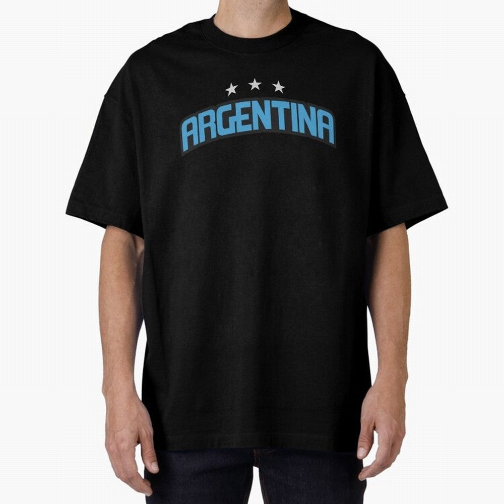 Argentina 3 Stars Classic T-Shirt Turn Up for Match Day Hype around FIFA World Cup 2026 USA Canada Mexico, CR7, England, France and Netherlands, Game Day Rituals, Football Legends, Country Pride and the Road to the Final; Made for Die Hard