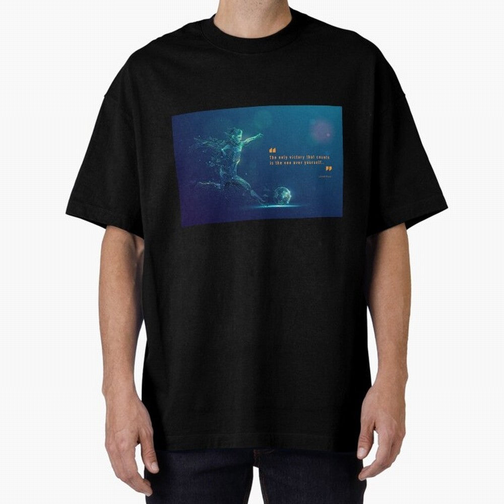 soccer football graphic Lionel Messi quote Classic T-Shirt Honor the FIFA World Cup 2026 Journey through Cristiano Ronaldo Highlights, Argentina Pride, Sports Nostalgia, International Competition, Famous Players and Unforgettable Victories; Created