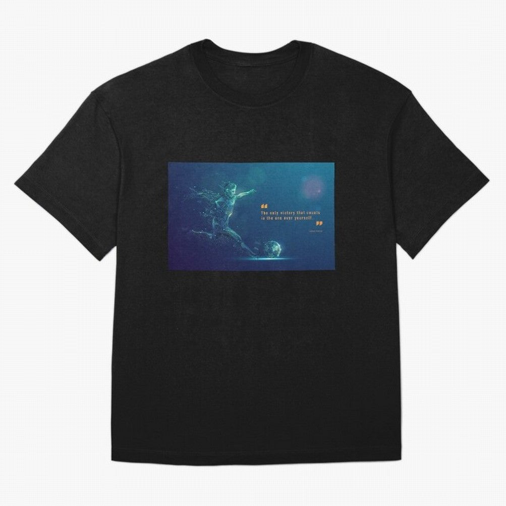 soccer football graphic Lionel Messi quote Classic T-Shirt Honor the FIFA World Cup 2026 Journey through Cristiano Ronaldo Highlights, Argentina Pride, Sports Nostalgia, International Competition, Famous Players and Unforgettable Victories; Created