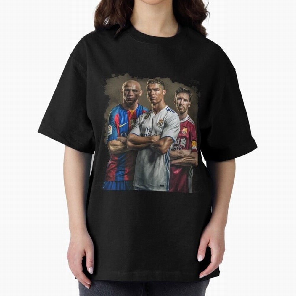 Footballs Greatest Top 3 Classic T-Shirt Bring Stadium Energy to Match Day Hype around FIFA World Cup 2026 Group Stage, Messi, Neymar and Mbappe, Germany, Global Supporter Spirit, Legendary Goals, National Colors and Tournament Celebration; Great