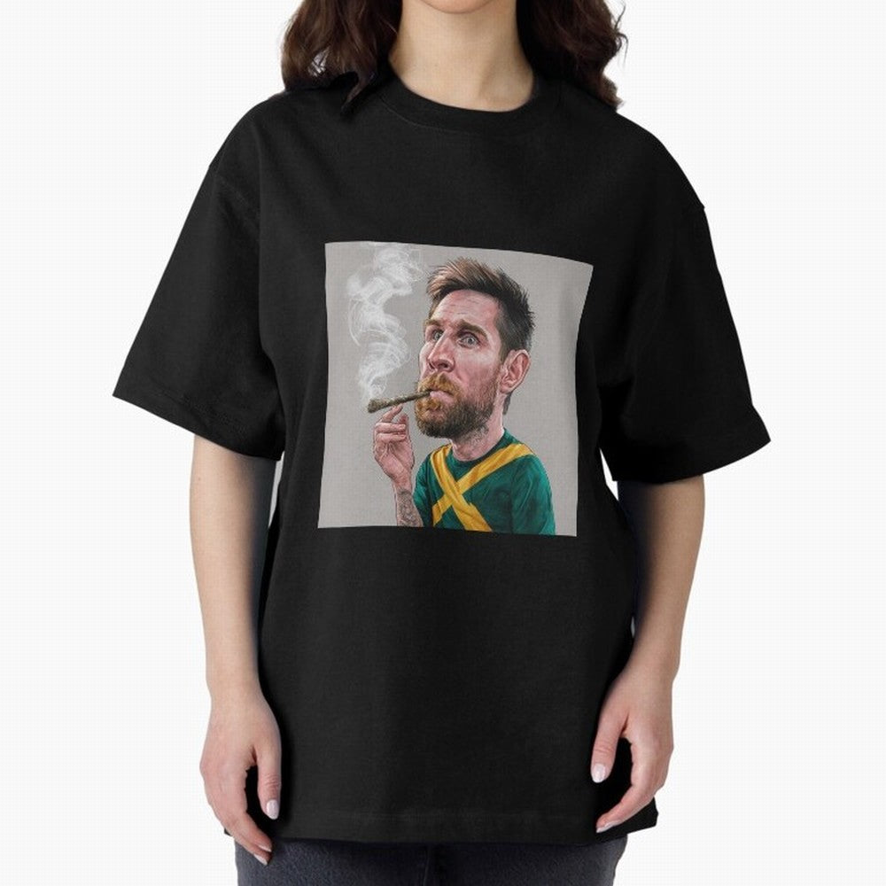 funny caricature of Lionel Messi Classic T-Shirt Fuel the Hype around Match Day Hype around FIFA World Cup 2026 Group Stage, Neymar, Haaland and Cristiano Ronaldo, England and Germany, Retro Football Energy, Iconic Rivalries, Trophy Chase Drama and