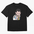 Lionel Messi in Weirdtual Reality Oversized T-Shirt Bring Bold Fan Energy to FIFA World Cup 2026 for Fans of Haaland and Mbappe and Spain, Bringing Classic Soccer Heritage, Championship Pressure, Fan Loyalty and International Pride; Perfect for