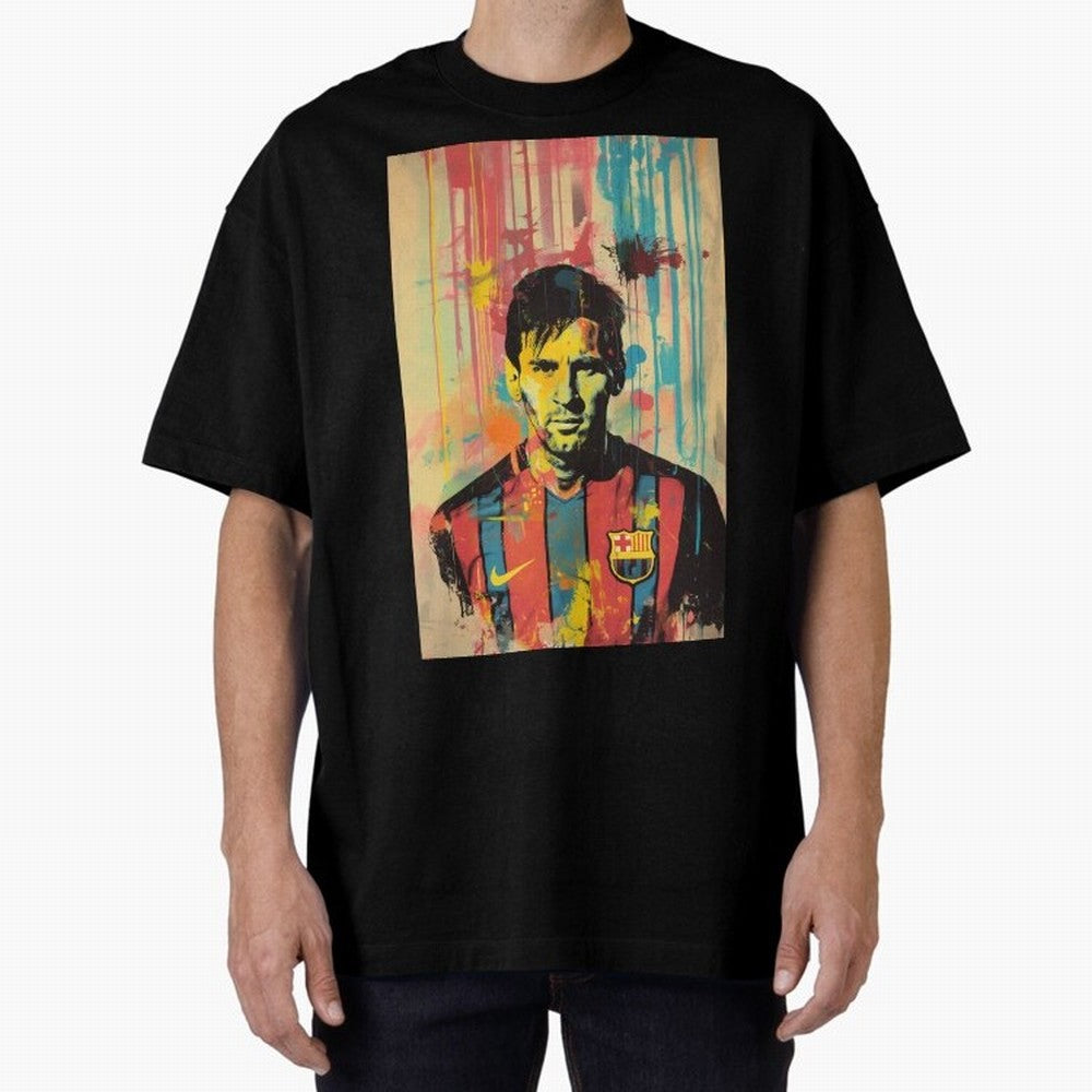 Lionel Messi Bar?a Classic T-Shirt Elevate the FIFA World Cup 2026 Group Stage Journey through Messi and Cristiano Ronaldo Highlights, Spain Pride, Vintage Soccer Flavor, Modern Football Stars, National Flags and Final Night Emotion; Perfect for