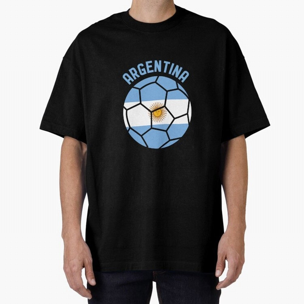 Argentina Football 2024 Copa America La Albiceleste Classic T-Shirt Bring Trophy Dreams to FIFA World Cup 2026 for Fans of Haaland and Mbappe and Argentina and Brazil, Bringing Tournament Hype, Historic Matchups, Family Viewing Parties and Global