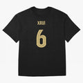 Xavi 6 Barcelona Oversized T-Shirt Represent the Passion of FIFA World Cup 2026 Centered on Cristiano Ronaldo, England and Germany Energy, Champion Mindset, Group Stage Buzz, Knockout Tension and Passionate Fan Culture; Made for Die Hard