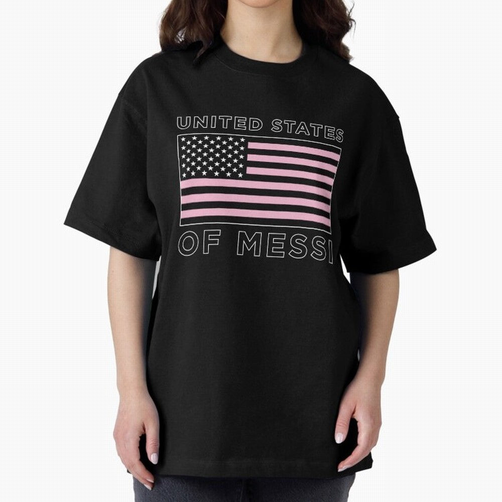 United States of Messi Premium T-Shirt Live the Energy of FIFA World Cup 2026 Spirit, Celebrating Brazil, Portugal and Argentina, CR7, Football Passion, Legendary Performances, Festival Vibes and Supporter Community; Ideal for Passionate Fans Who