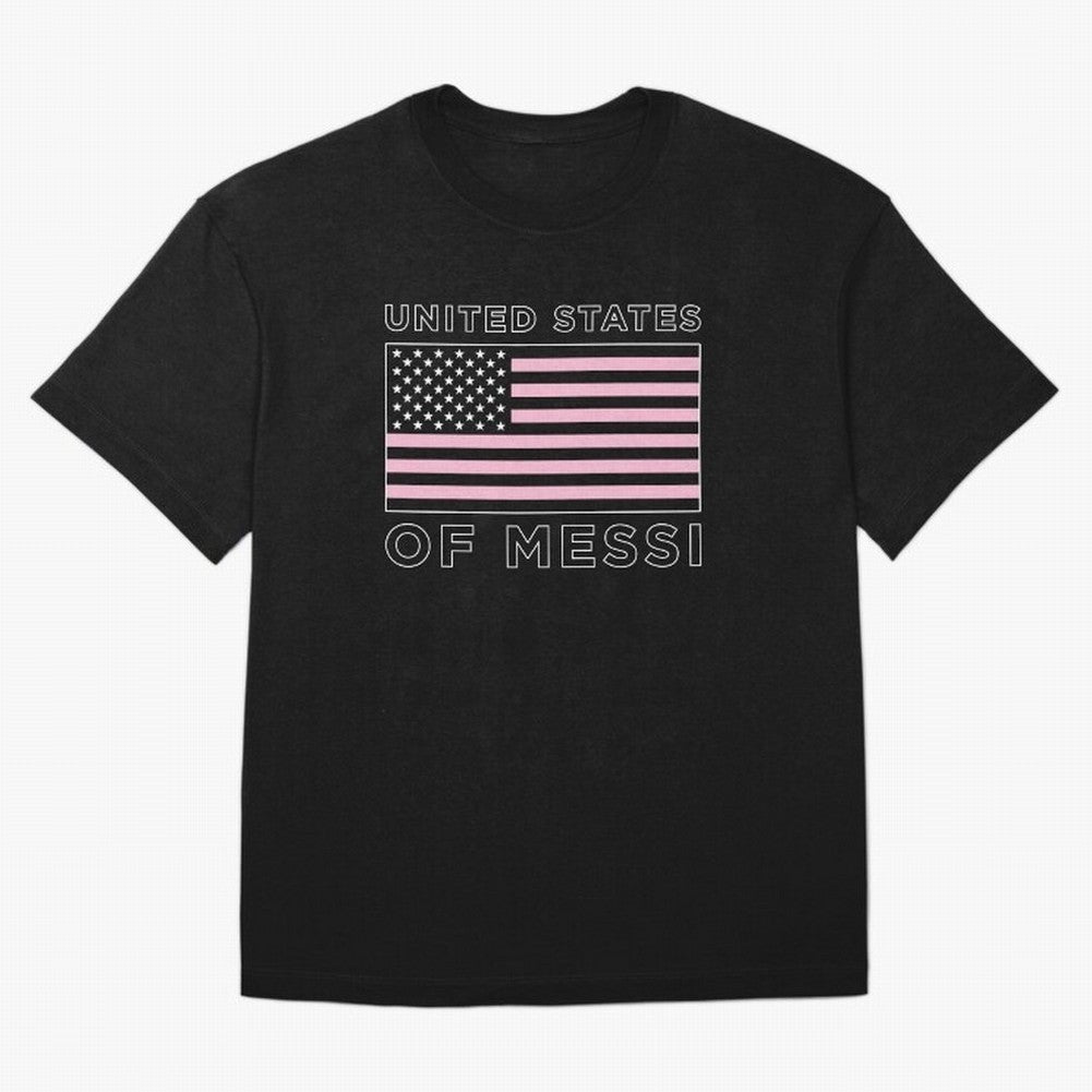 United States of Messi Premium T-Shirt Live the Energy of FIFA World Cup 2026 Spirit, Celebrating Brazil, Portugal and Argentina, CR7, Football Passion, Legendary Performances, Festival Vibes and Supporter Community; Ideal for Passionate Fans Who