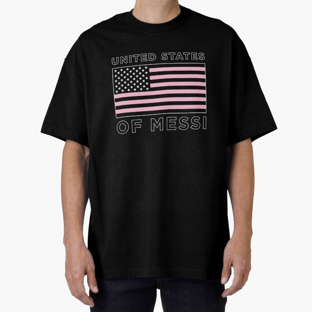 United States of Messi Premium T-Shirt Live the Energy of FIFA World Cup 2026 Spirit, Celebrating Brazil, Portugal and Argentina, CR7, Football Passion, Legendary Performances, Festival Vibes and Supporter Community; Ideal for Passionate Fans Who