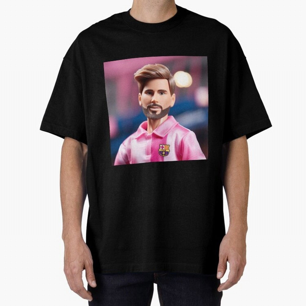 If Messi were a Barbie doll... Premium T-Shirt Celebrate Global Passion for FIFA World Cup 2026 Spirit, with Netherlands, Haaland and Mbappe, Goal Celebration Energy, Supporter Heritage, Football Icons and Worldwide Tournament Joy; Made for Die