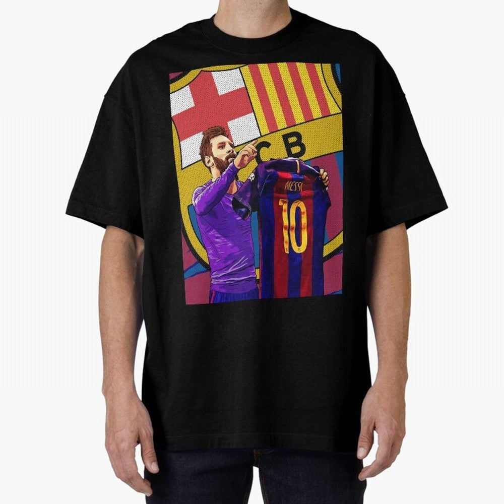 Messi Goat in FC Barcelna Graphic T-Shirt Carry the Dream of Global Football Passion for FIFA World Cup 2026, Centered on Messi, Neymar and Mbappe, Argentina and Brazil, Fan Favorite Moments, National Team Passion, Big Match Drama and Soccer