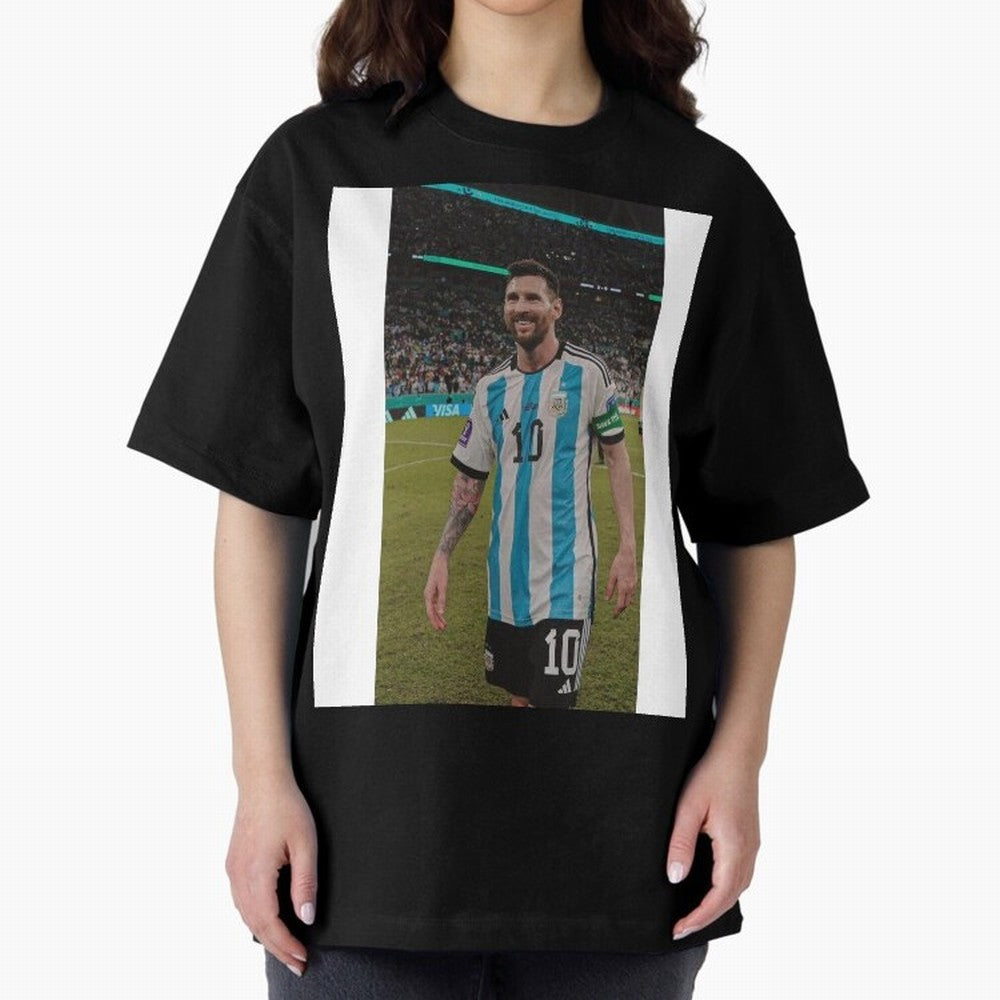 Lionel Messi Graphic T-Shirt Support Match Day Hype around FIFA World Cup 2026 Group Stage, Cristiano Ronaldo, Argentina, France and Brazil, Game Day Rituals, Football Legends, Country Pride and the Road to the Final; Perfect for Supporters Who