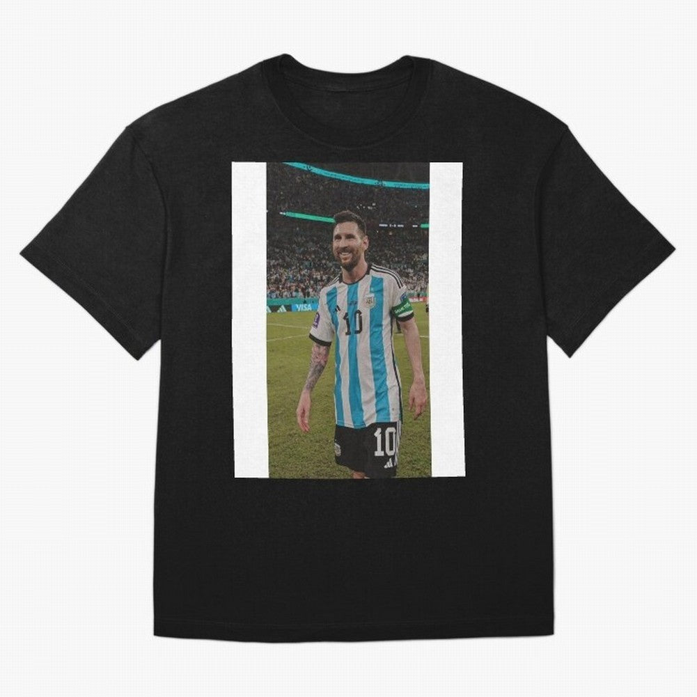 Lionel Messi Graphic T-Shirt Support Match Day Hype around FIFA World Cup 2026 Group Stage, Cristiano Ronaldo, Argentina, France and Brazil, Game Day Rituals, Football Legends, Country Pride and the Road to the Final; Perfect for Supporters Who