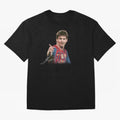 Messi T-Shirt ¡ª ¡°Young Messi¡± Premium T-Shirt Represent Global Football Passion for FIFA World Cup 2026 USA Canada Mexico, Centered on Haaland, Brazil, Worldwide Fan Energy, Dramatic Goals, Stadium Lights and Championship Celebrations; Ideal for