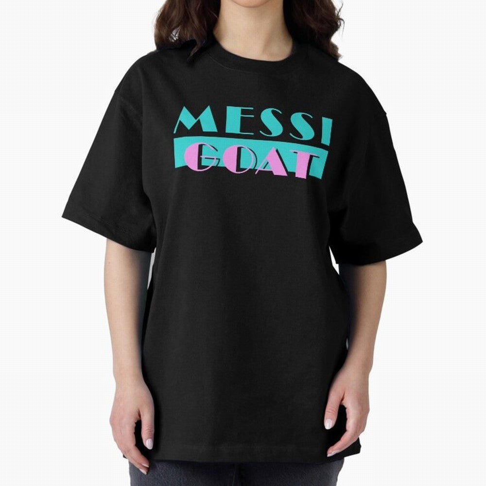 Messi Goat Miami Vice Premium T-Shirt Celebrate Golden Goal Energy in FIFA World Cup 2026 Group Stage for Fans of Messi and France and Portugal, Bringing Sports Nostalgia, International Competition, Famous Players and Unforgettable Victories; Made