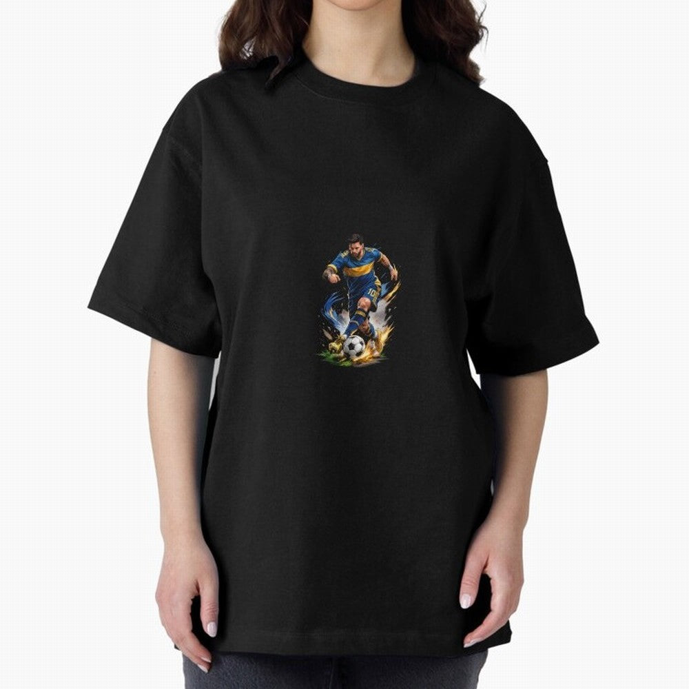 Messi Footballer Premium T-Shirt Bring Trophy Dreams to Global Football Passion for FIFA World Cup 2026, Filled with Cristiano Ronaldo, Haaland and CR7, Germany, Sports Nostalgia, International Competition, Famous Players and Unforgettable