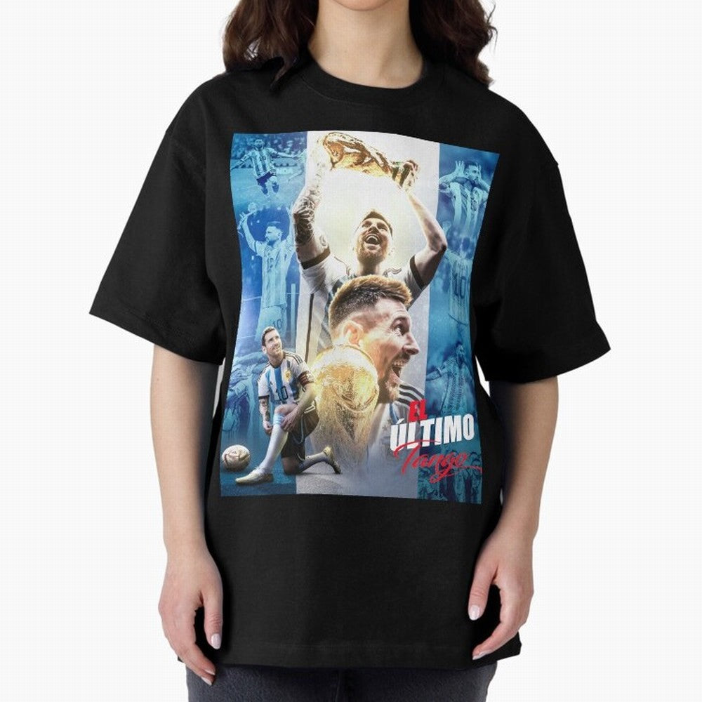 El Ultimo Tango Premium T-Shirt Make Memories around FIFA World Cup 2026 for Fans of Messi, Neymar and Mbappe and Spain and Netherlands, Bringing Global Supporter Spirit, Legendary Goals, National Colors and Tournament Celebration; Perfect for