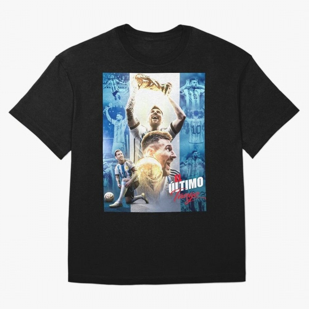 El Ultimo Tango Premium T-Shirt Make Memories around FIFA World Cup 2026 for Fans of Messi, Neymar and Mbappe and Spain and Netherlands, Bringing Global Supporter Spirit, Legendary Goals, National Colors and Tournament Celebration; Perfect for