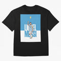 Lionel Messi - Iconic Soccer Legend Graphic T-Shirt Fuel Your Fan Pride for FIFA World Cup 2026 Group Stage Highlighting Messi and Cristiano Ronaldo, Portugal Energy, Football Passion, Legendary Performances, Festival Vibes and Supporter Community;