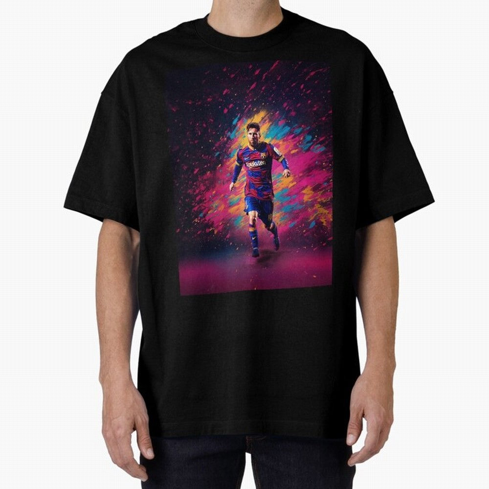Lionel Messi Graphic T-Shirt Mark FIFA World Cup 2026 USA Canada Mexico Celebrating Mbappe and Neymar, England, France and Netherlands Energy, Sports Nostalgia, International Competition, Famous Players and Unforgettable Victories; Perfect for