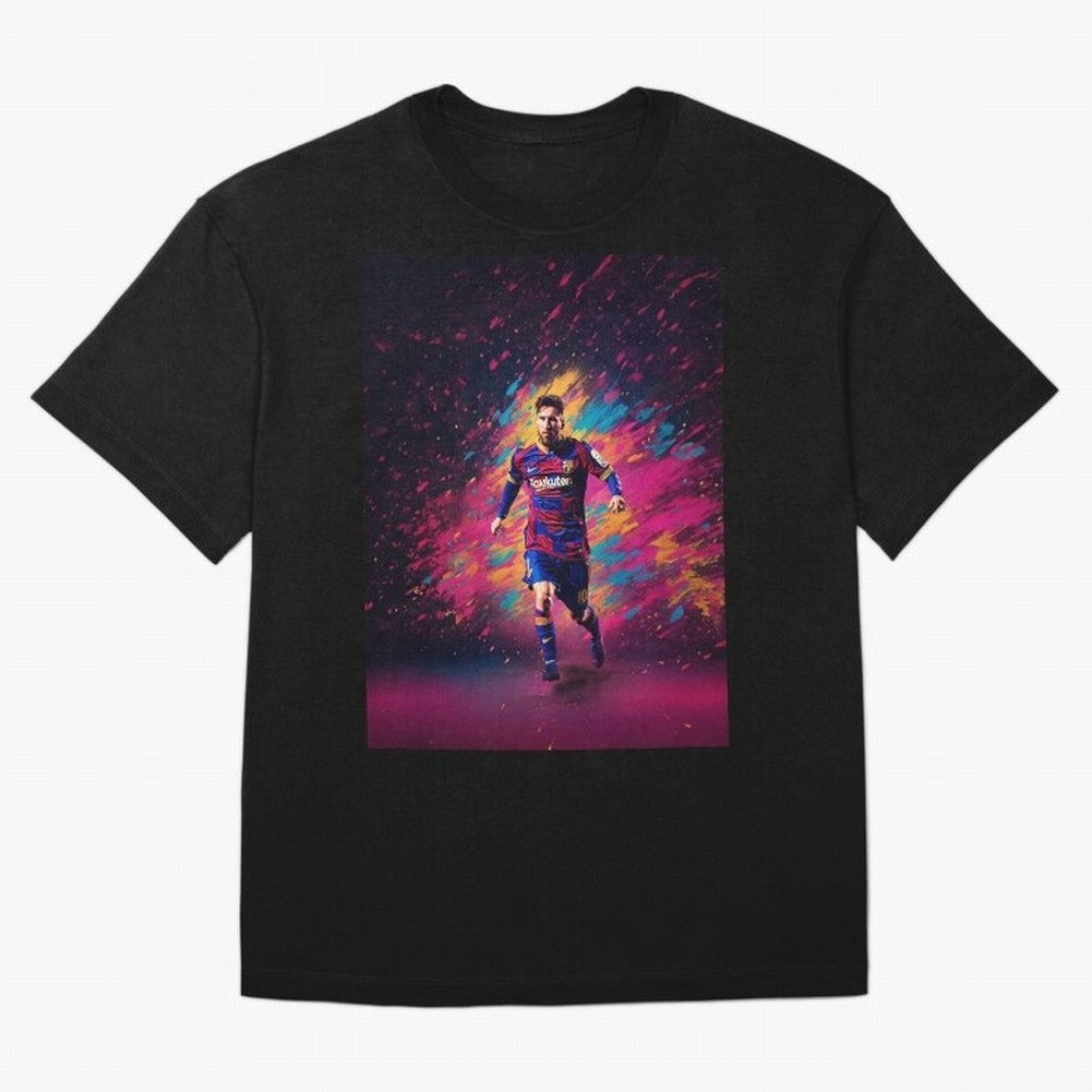 Lionel Messi Graphic T-Shirt Mark FIFA World Cup 2026 USA Canada Mexico Celebrating Mbappe and Neymar, England, France and Netherlands Energy, Sports Nostalgia, International Competition, Famous Players and Unforgettable Victories; Perfect for
