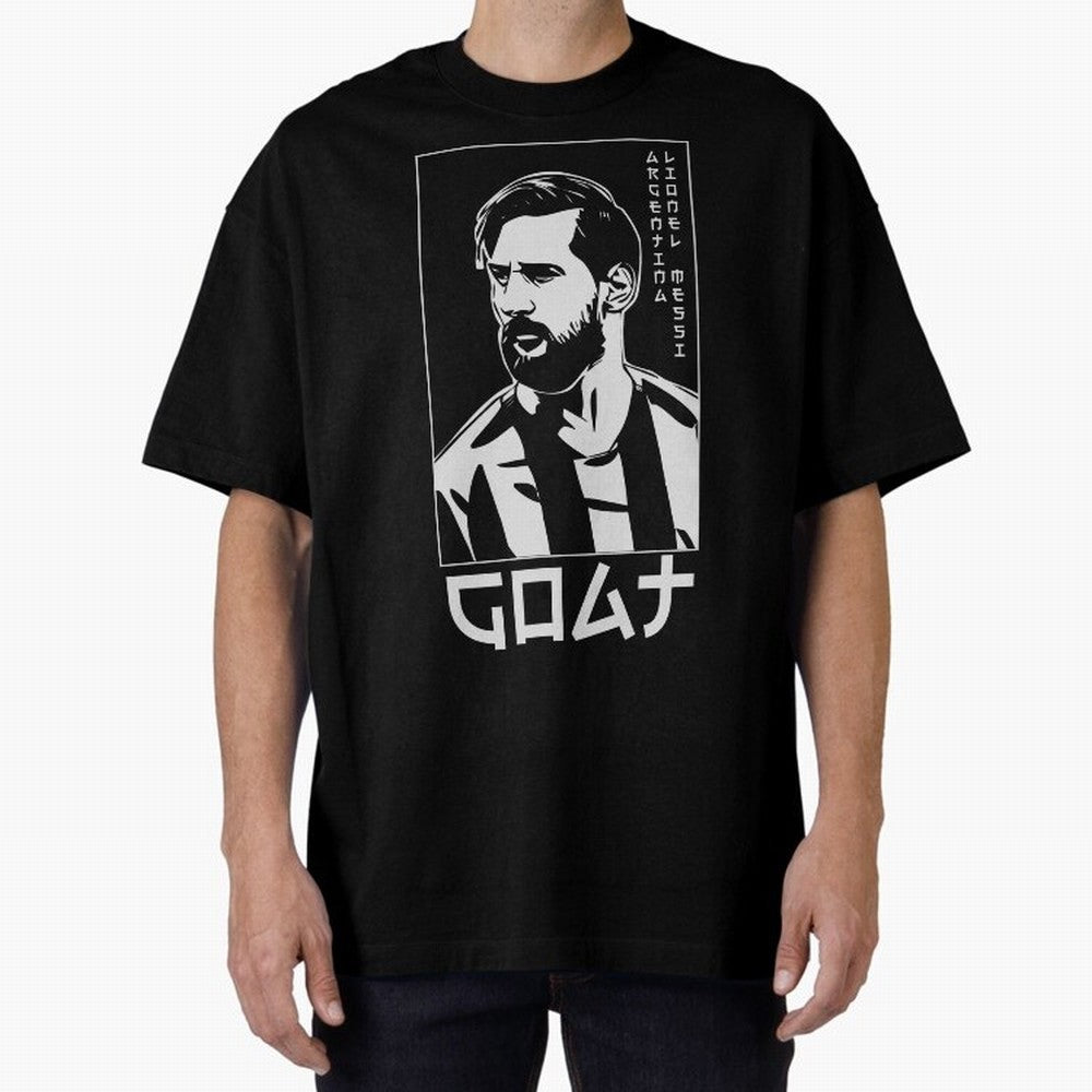 Lionel Messi Japanese Style Portrait art illustration Premium T-Shirt Show Your Love for FIFA World Cup 2026 USA Canada Mexico Spirit, Celebrating England and Germany, CR7, Tournament Hype, Historic Matchups, Family Viewing Parties and Global