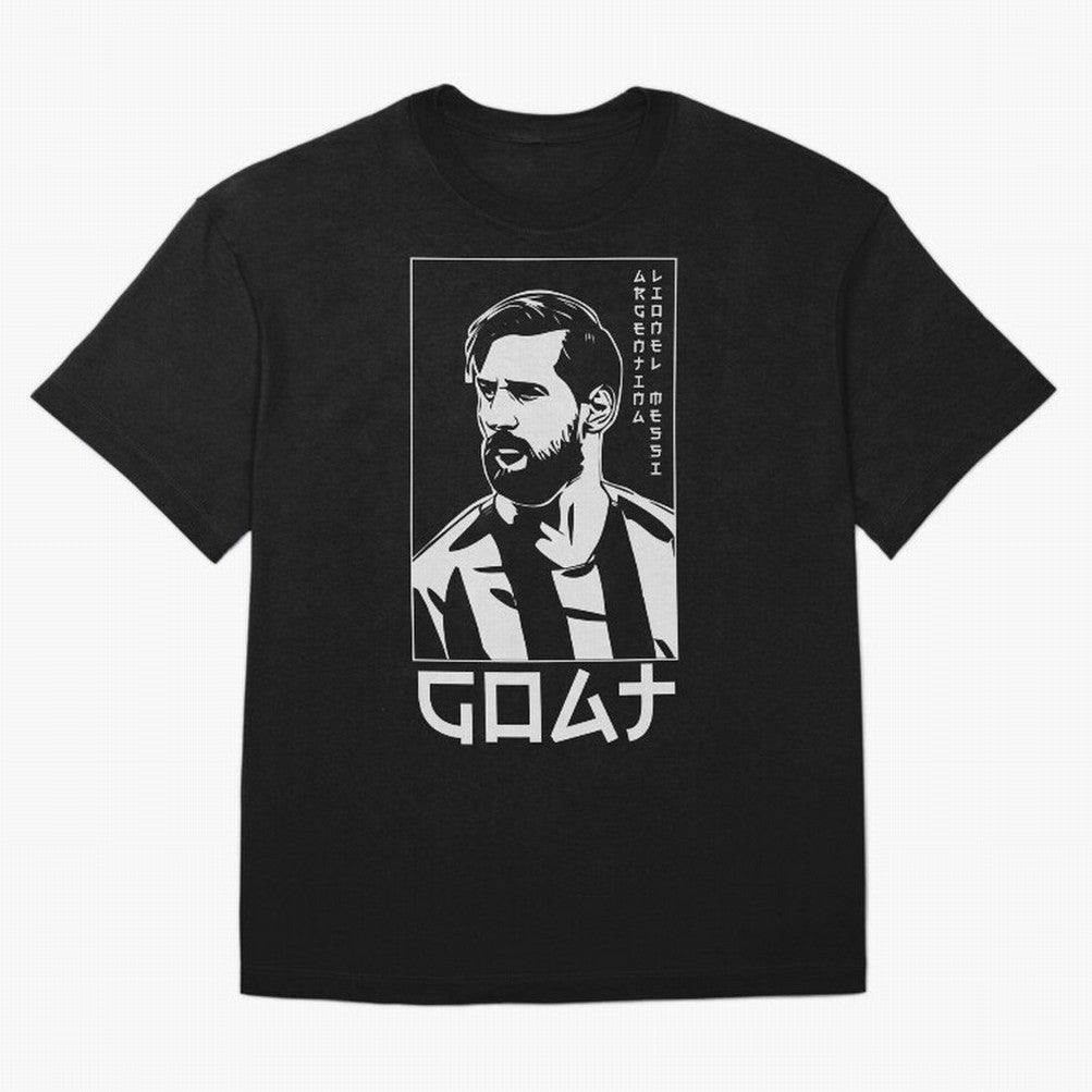 Lionel Messi Japanese Style Portrait art illustration Premium T-Shirt Show Your Love for FIFA World Cup 2026 USA Canada Mexico Spirit, Celebrating England and Germany, CR7, Tournament Hype, Historic Matchups, Family Viewing Parties and Global