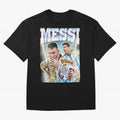 Messi Champion Vintage Retro Design Premium T-Shirt Show Your Stadium Side during FIFA World Cup 2026 Spirit, Filled with Argentina, Neymar, Haaland and Cristiano Ronaldo, Soccer Culture, Superstar Moments, National Team Dreams and Competitive