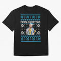 Leo Messi Christmas Ugly Sweater Design Classic T-Shirt Experience the FIFA World Cup 2026 Journey through Messi and Cristiano Ronaldo Highlights, Argentina and Brazil Pride, Goal Celebration Energy, Supporter Heritage, Football Icons and Worldwide