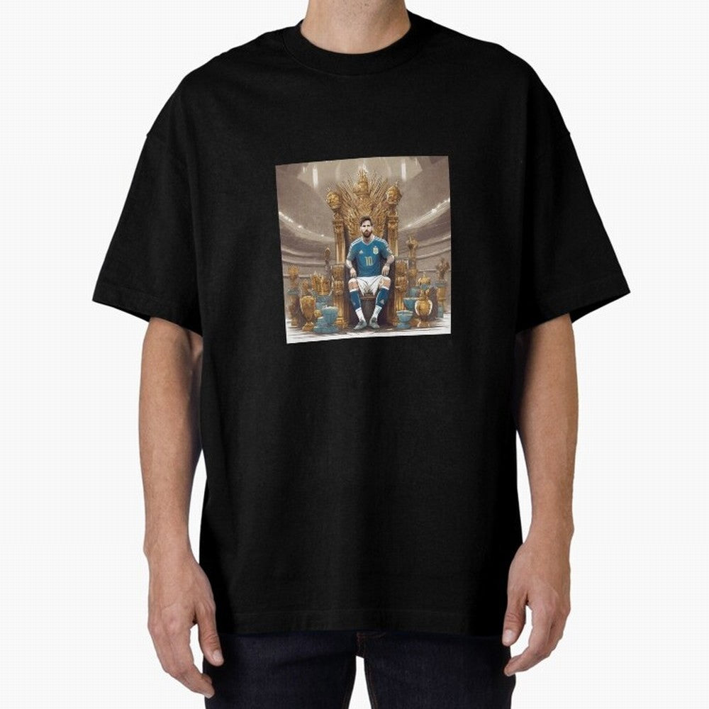 Messi Argentina Futbol Soccer King T-Shirt Classic T-Shirt Stand Proud for FIFA World Cup 2026 Driven by Cristiano Ronaldo, England Energy, Football Passion, Legendary Performances, Festival Vibes and Supporter Community; Great for Watch Parties,