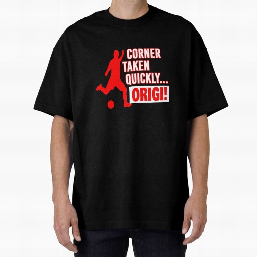 Corner Taken Quickly Origi (Red) Essential T-Shirt Back the Journey through the FIFA World Cup 2026 Journey through Haaland Highlights, France and Portugal Pride, Football Festival Excitement, Trophy Ambitions, Country Rivalries and Star Player