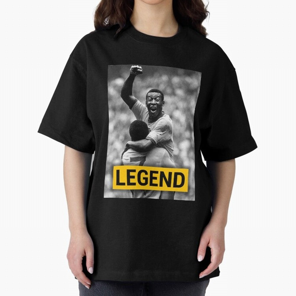 Pel¨¦ Legend Essential T-Shirt Represent Football Lovers during FIFA World Cup 2026 USA Canada Mexico for Fans of Neymar, Haaland and Cristiano Ronaldo and Argentina, Bringing Football History, Final Match Energy, Crowd Noise and Once in a Lifetime